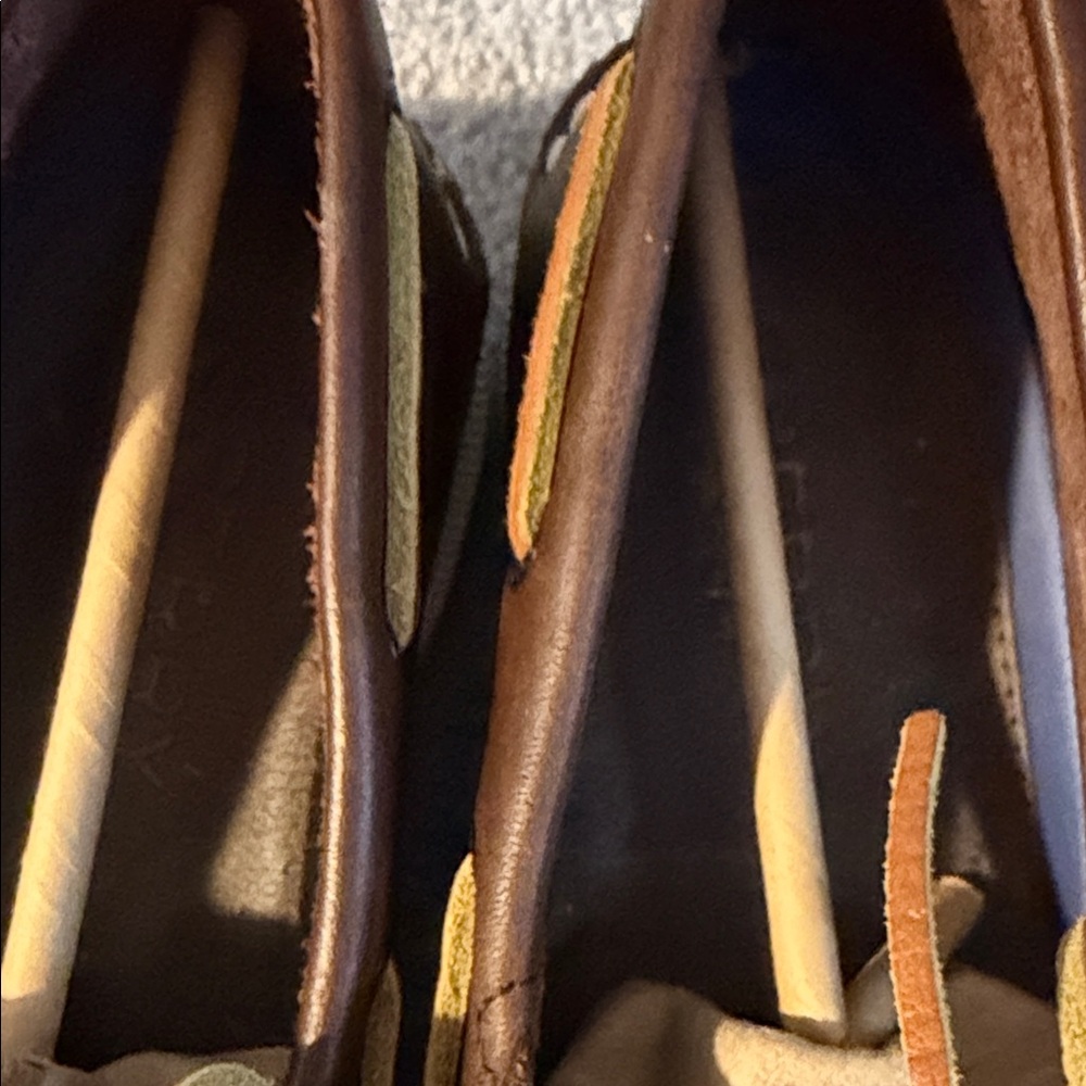 Sperry Dark Brown Leather Boat Shoes Sz 10 M UK/GB 9M EUR 43 CM 28 NIB - Picture 5 of 10